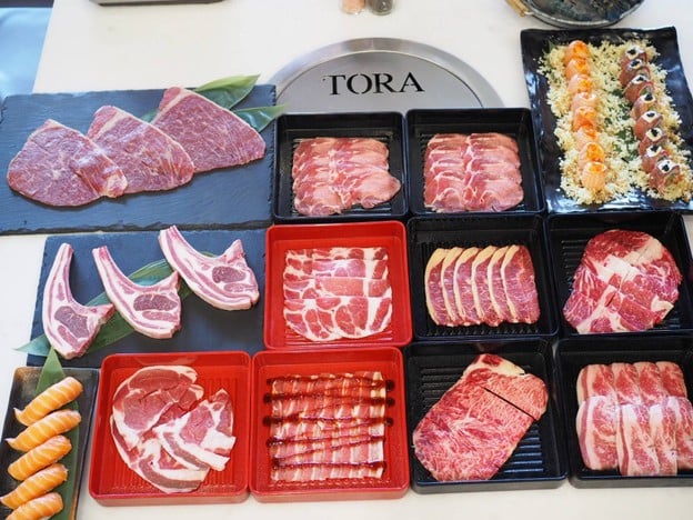 เมนูของร้าน Tora Yakiniku X Cafe Lasalle’s Avenue