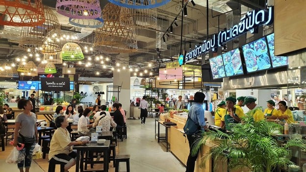 หน้าร้าน ราชาข้าวผัดปู (ทะเลซีฟู้ด) เดอะมอลล์ โคราช
