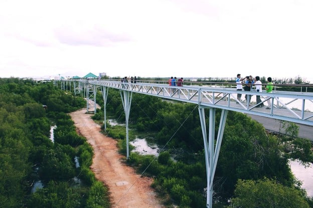 บรรยากาศ Pattani Sky Walk