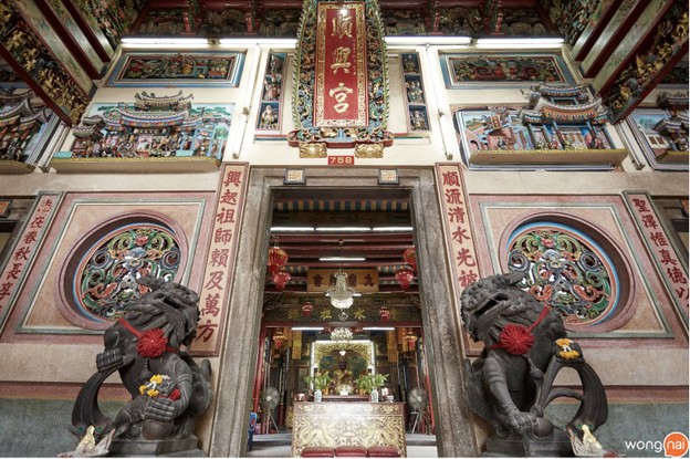 บรรยากาศ ศาลเจ้าโจวซือกง