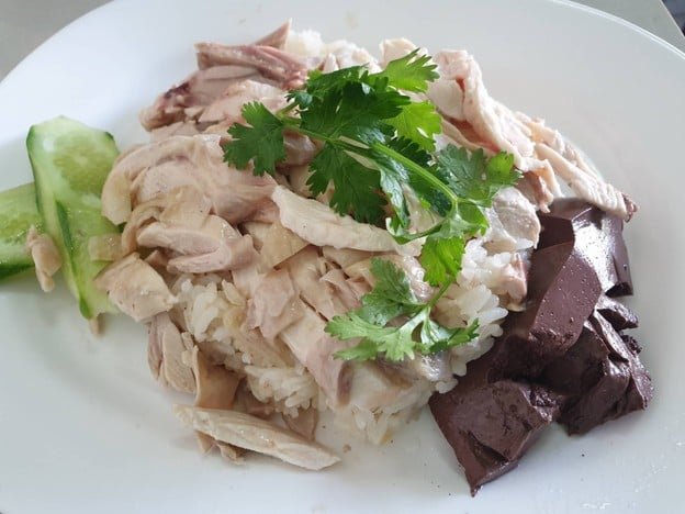 ข้าวมันไก่ดูไบ ป่าแดด