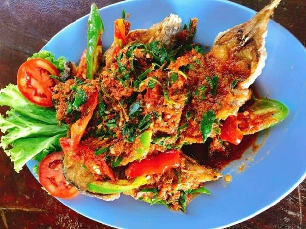 เมนูของร้าน ซ้งปลาแม่น้ำ