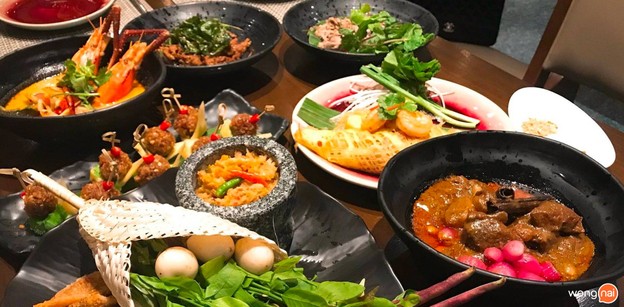 เมนูของร้าน Element โรงแรมอัมรา กรุงเทพฯ