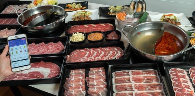 เมนูของร้าน Shabu Square For You Park