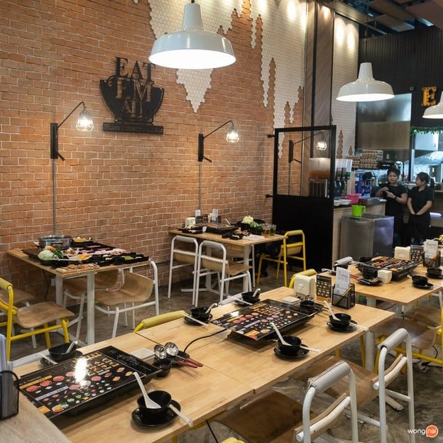 บรรยากาศ Eat 'Em All Shabu (อีทเอ็มออล ชาบู) I'm Park Chula Eat 'Em All Shabu (อีทเอ็มออล ชาบู) I'm Park Chula