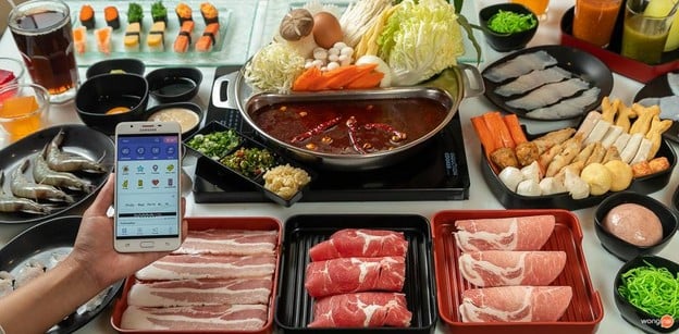 เมนูของร้าน Yuu Pot Hot & Spicy Paseo Town