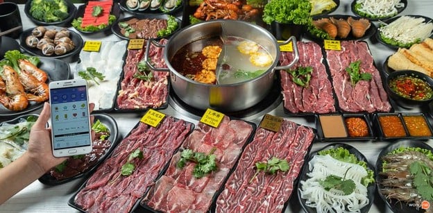 เมนูของร้าน ชาบูแต้จิ๋ว เลิศเลิศ สาทร