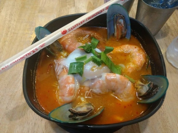 เมนูของร้าน Allblue Seafood Siam Square One