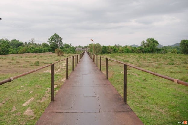 บรรยากาศ สะพานเหล็กโคกขนุน
