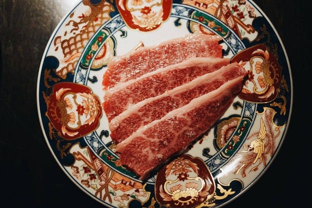 เมนูของร้าน Omi Beef OKAKI Since 1839