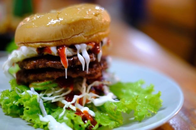 เมนูของร้าน อาลาดินเบอร์เกอร์ สาขา 2