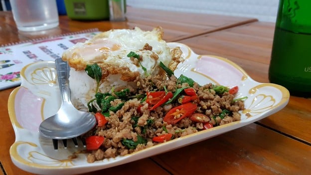 เมนูของร้าน ป้าแป๊ดอาหารตามสั่ง