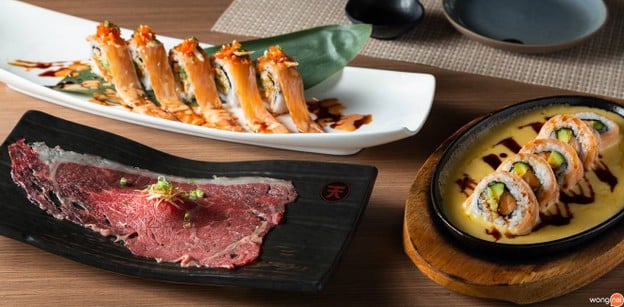 เมนูของร้าน Tenyuu Sho EmQuartier