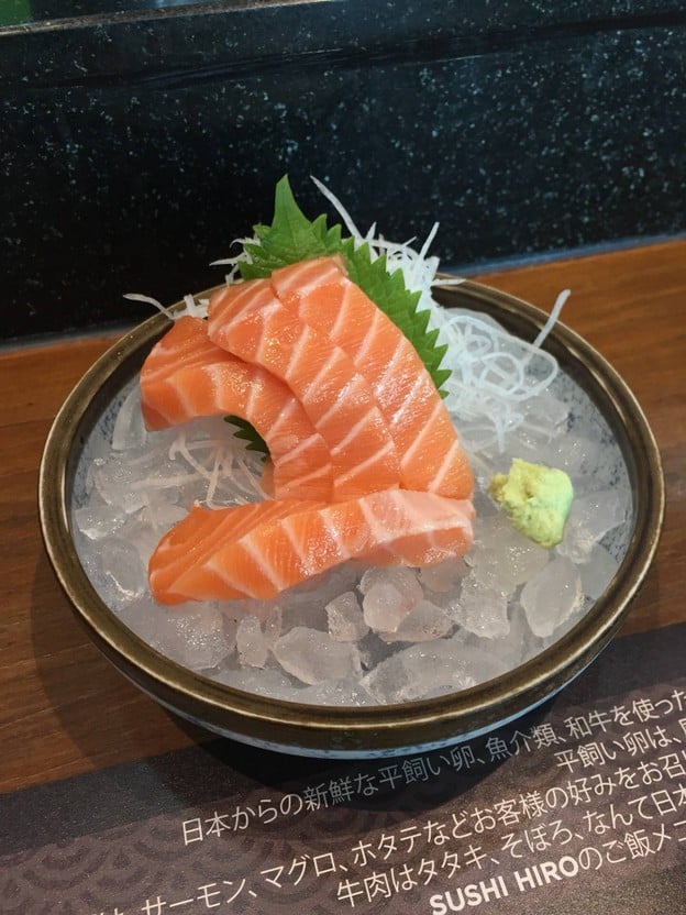 เมนูของร้าน Sushi Hiro เดอะช็อปปส์ แกรนด์ พระราม 9