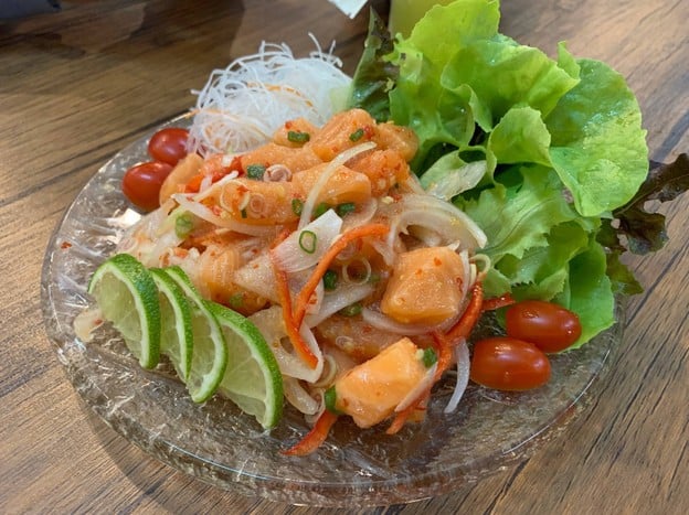 เมนูของร้าน Seiko Sushi หนองคาย