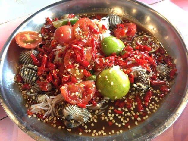 เมนูของร้าน ลาบนัว กรุงเทพฯ เลียบคลองประปาประชาชื่น