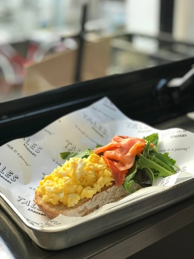 เมนูของร้าน TALES Khaosan Banglumphu