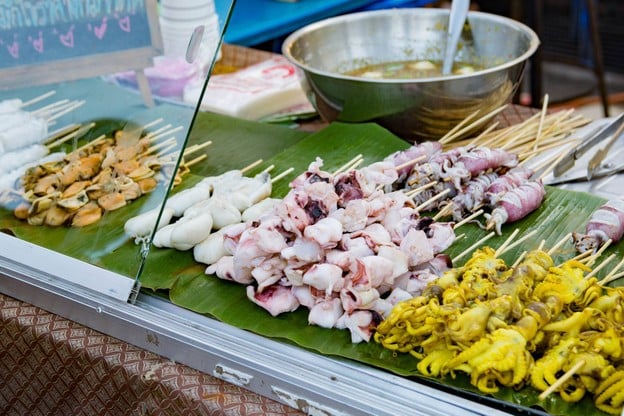 บรรยากาศ ตลาดเกษตร ม.อ.