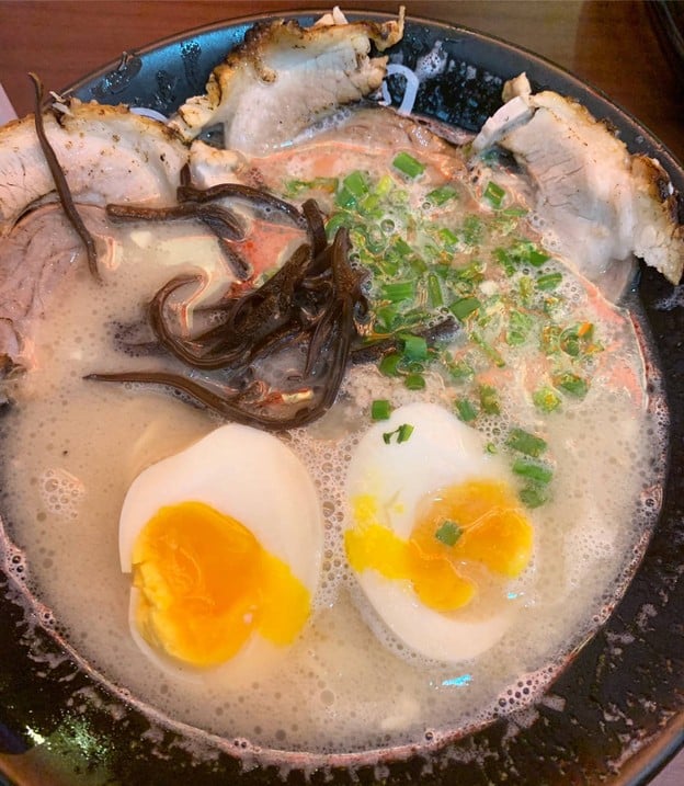 เมนูของร้าน Taishoken Ramen