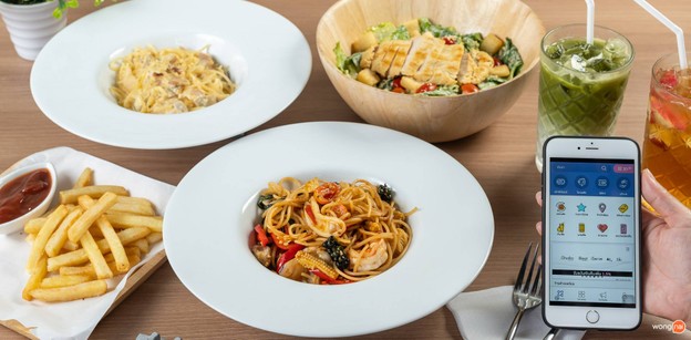 เมนูของร้าน R Cafe Bkk The Riche Boutique Hotel