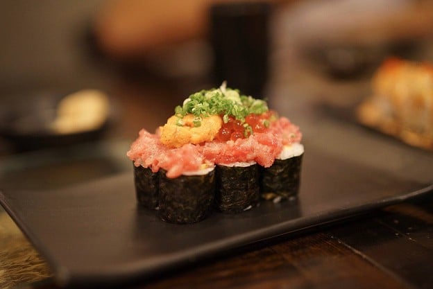 เมนูของร้าน Shinsei Sushi Ari