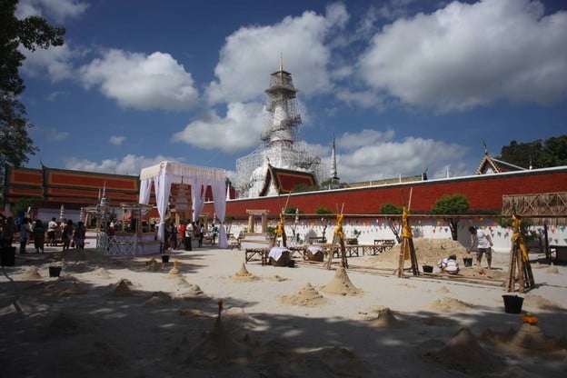 บรรยากาศ วัดพระมหาธาตุวรมหาวิหาร