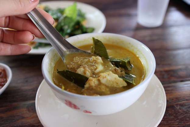 เมนูของร้าน บ้านสวนขนมจีนน้ำยาปู