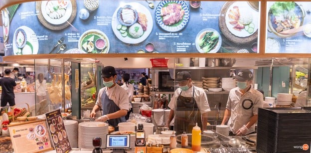 หน้าร้าน Boon Tong Kee centralwOrld