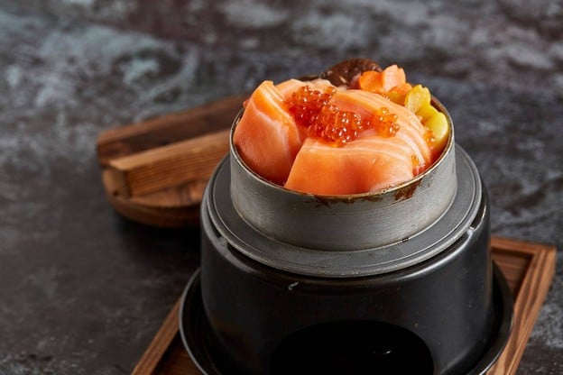 เมนูของร้าน KiSara โรงแรมคอนราด
