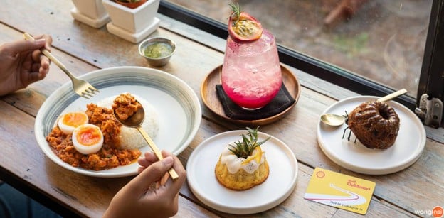 เมนูของร้าน The oqposite