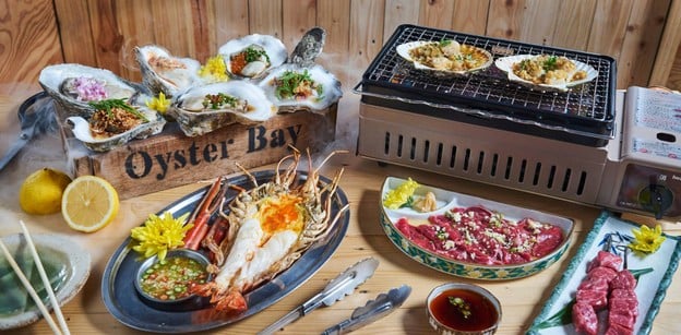 เมนูของร้าน Oyster Bay 101 True Digital Park