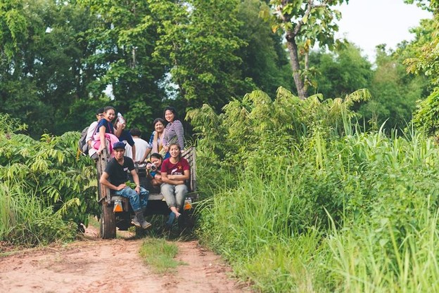 บรรยากาศ ชุมชนท่องเที่ยวบ้านหนองส่าน