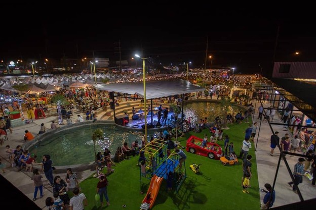 บรรยากาศ ตลาดชิลล์ชิลล์