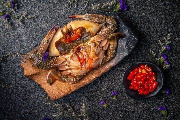 เมนูของร้าน ปูดองอันยอง พระราม 9