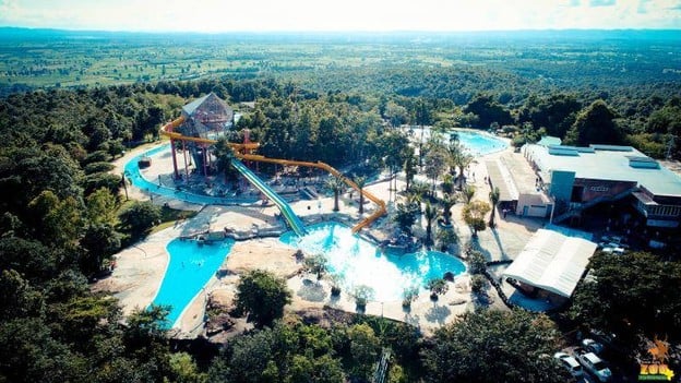 บรรยากาศ สวนน้ำสวนสัตว์ขอนแก่น