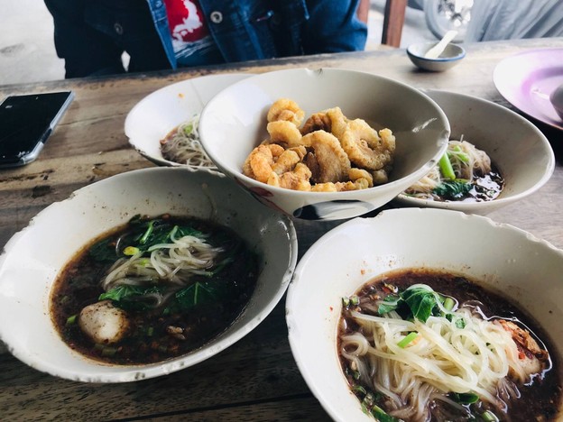 เมนูของร้าน ก๋วยเตี๋ยวเรืออยุธยา ป้าลิ้ม