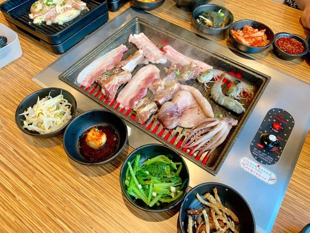 เมนูของร้าน Shinla Korean Restaurant