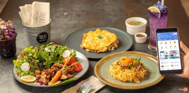 เมนูของร้าน TREAT Cafe & Hangout