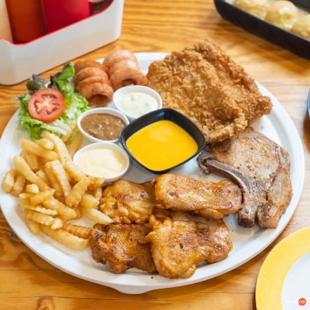 เมนูของร้าน Gorilla Grill เกษตร