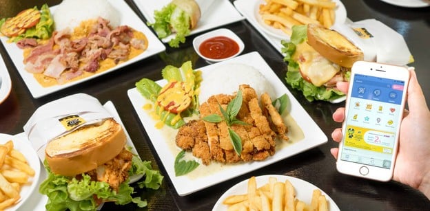 เมนูของร้าน The Rush Hour