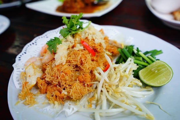 เมนูของร้าน กาแล