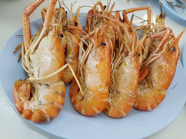 เมนูของร้าน ทะเลเผาบางอ้อ บางอ้อ