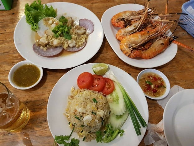 เมนูของร้าน กุ้งเผาอ่อนนุช 37