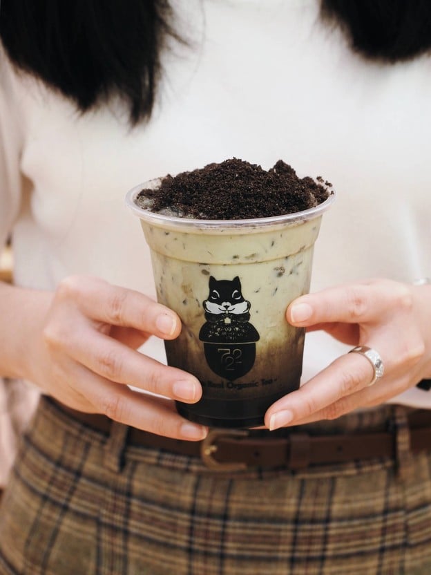 เมนูของร้าน 722 Seven Twenty Two Organic Milk Tea เซนทรัลเวิลด์  ชั้น 7