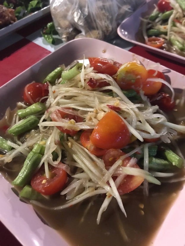 เมนูของร้าน ครัวอีสาน ฅนเมือง
