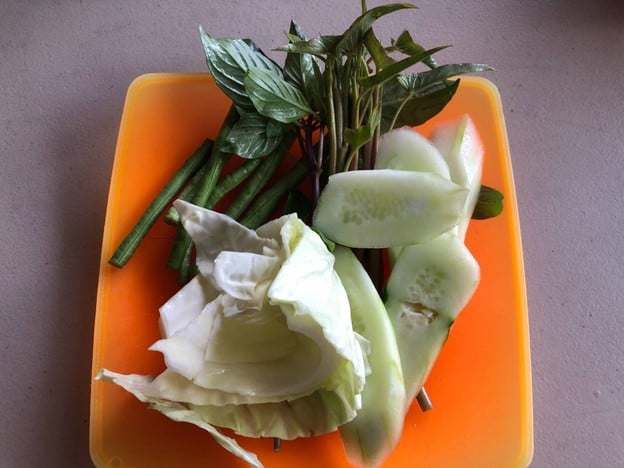 เมนูของร้าน ส้มตำหัวพาน