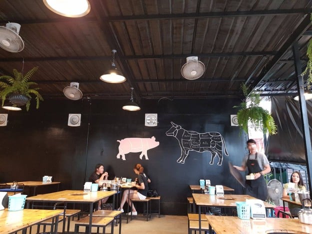 บรรยากาศ ถ่านทอง โคขุนโพนยางคำ