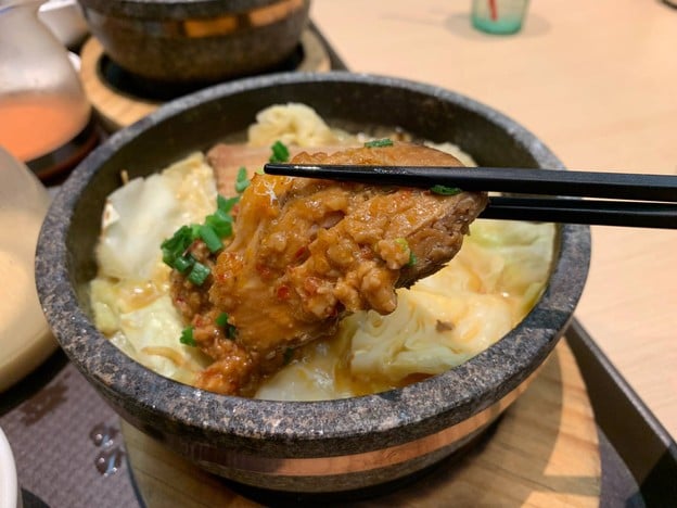 เมนูของร้าน Tonkotsu Kazan Ramen สยามเซ็นเตอร์