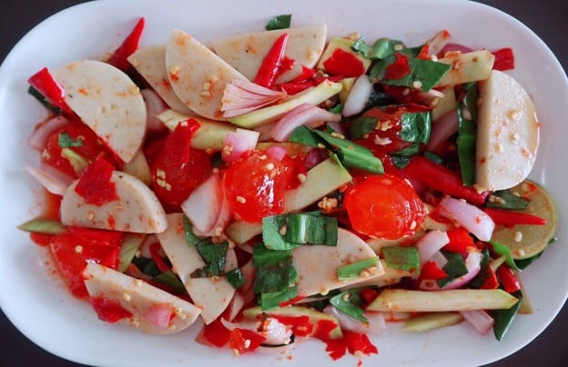 เมนูของร้าน ล้านยำแซ่บ เขารัง เขารัง