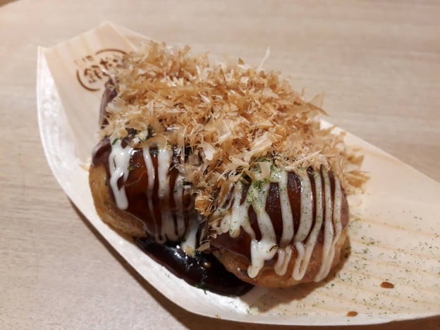 เมนูของร้าน Gindaco สยามพารากอน
